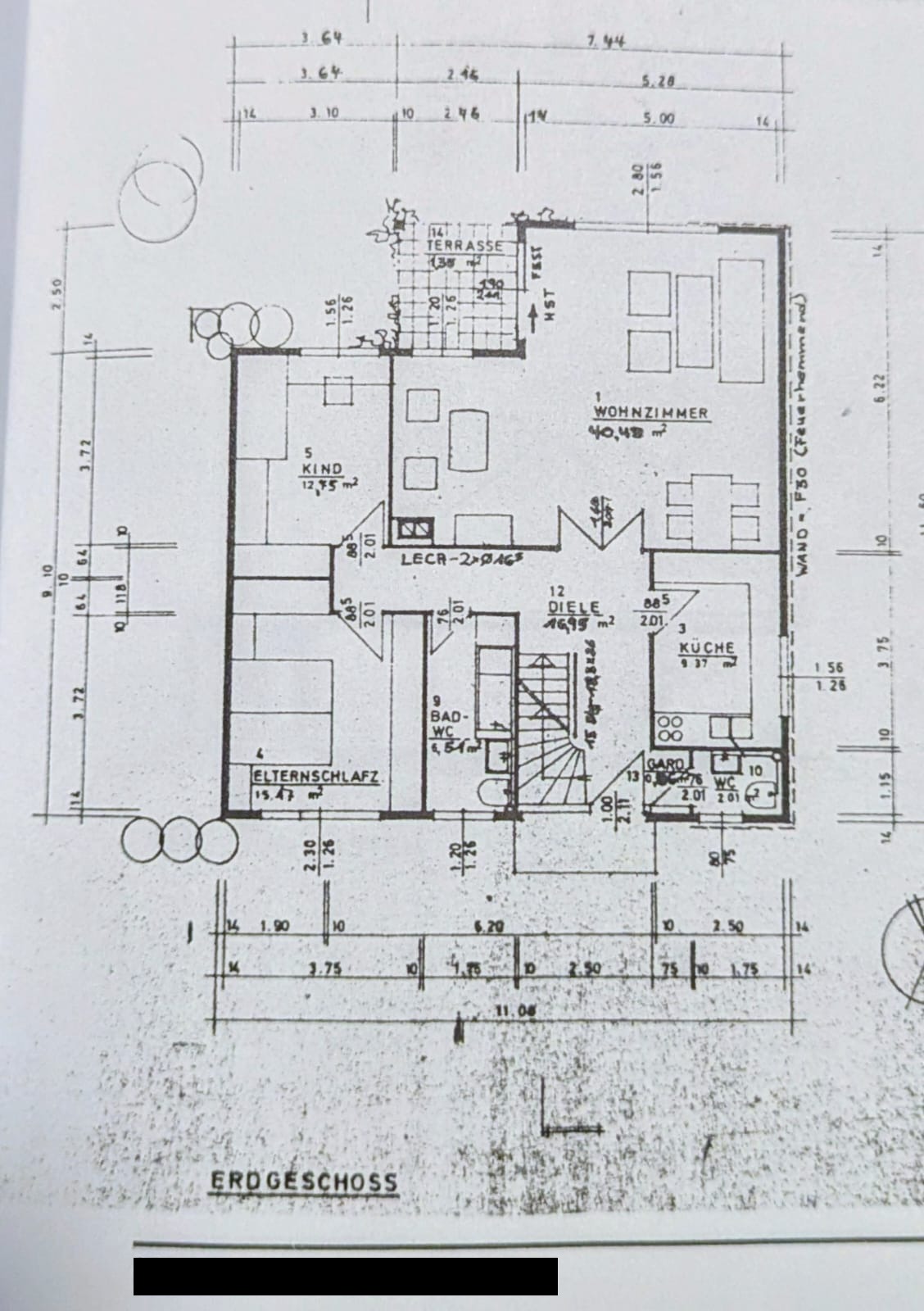 Grundriss Erdgeschoss