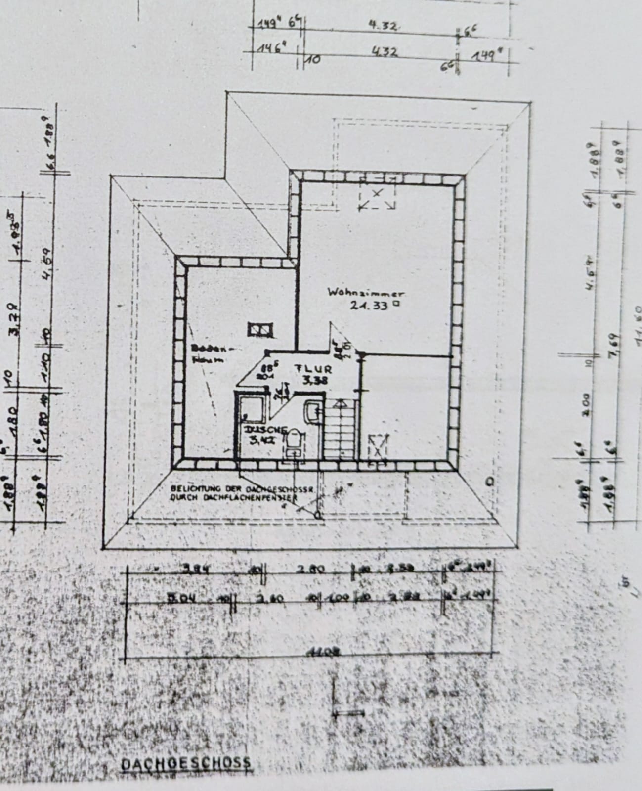 Grundriss Dachgeschoss