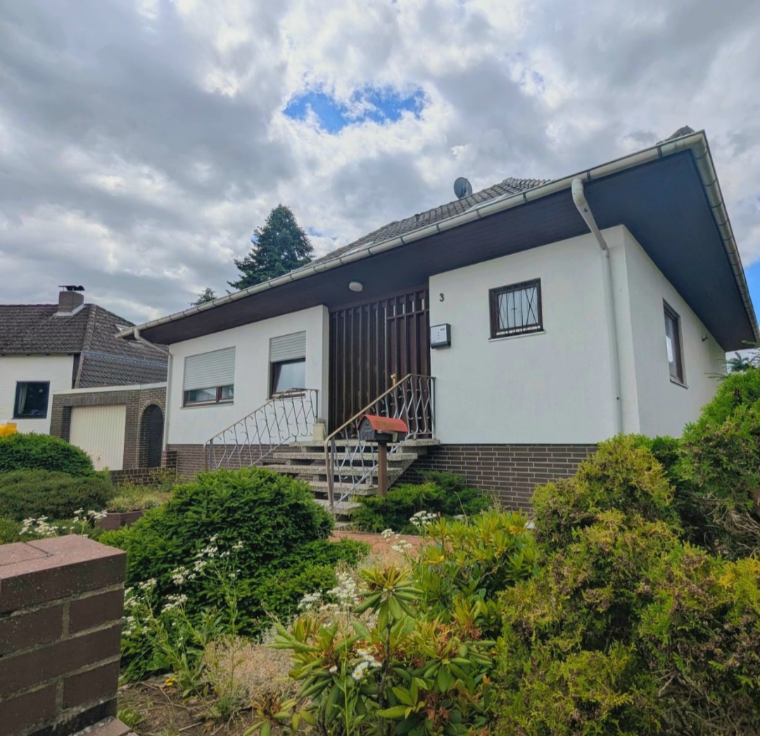 Außenansicht des Einfamilienhauses in Nordstemmen